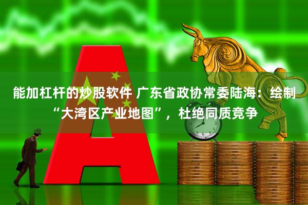 能加杠杆的炒股软件 广东省政协常委陆海：绘制“大湾区产业地图”，杜绝同质竞争